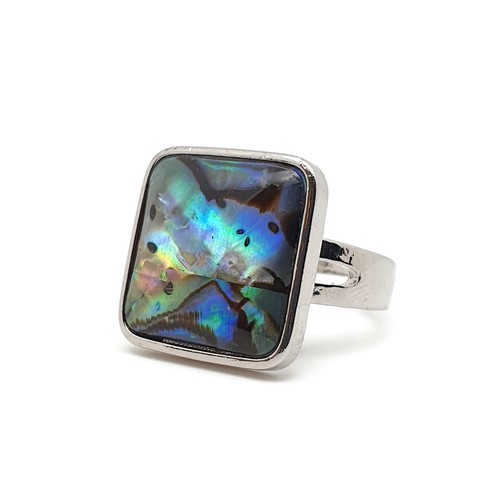 Paua ring rainbow abalone - paua,