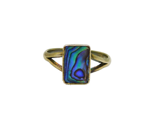 Sterling silver rectangle - sterling,