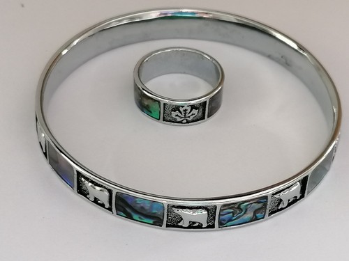 Navajo style abalone shell - navajo,