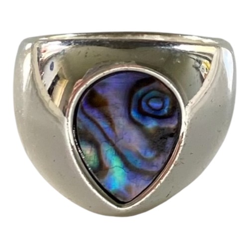 90s shell ring abalone - ring,