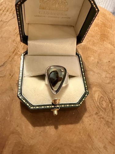 Vintage modernist silver tone - modernist,