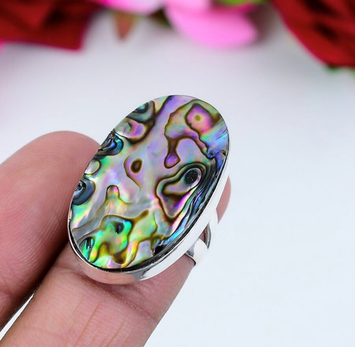 Abalone shell 925 - shell, sterling