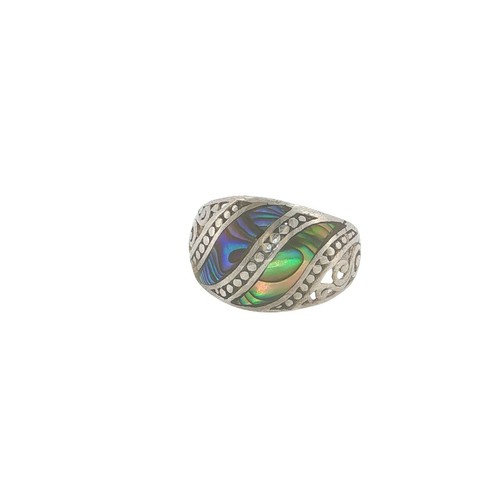 Sterling silver abalone - abalone, shell