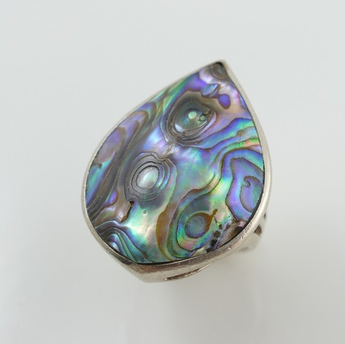 Sterling silver 925 teardrop - silver, .925