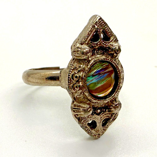 Ring adjustable abalone shell - abalone,