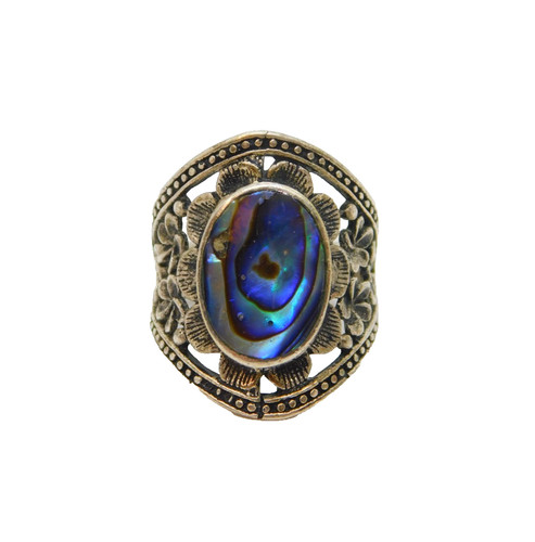Sterling silver abalone - sterling,