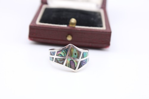 Silver 925 abalone - 925, ring