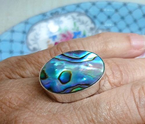 Large abalone shell 925 - large,