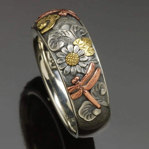Retro carved flower - uk,