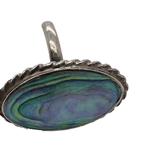 Sterling silver abalone - sterling,