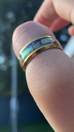 Stainless steel abalone shell
